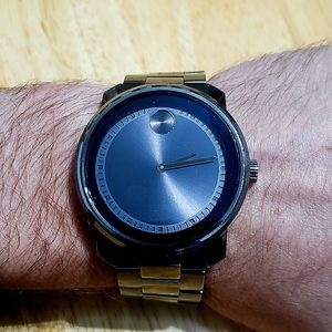 Movado  Bold, Black watch OS